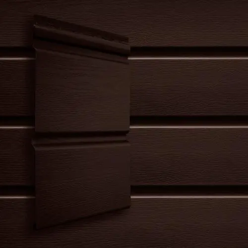 Сайдинг акриловый Grand Line Double-Брус Темный дуб 3000х291 мм - купить в интернет-магазине Diopt.ru Сайдинг акриловый Grand Line Double-Брус Темный дуб 3000х291 мм - купить в интернет-магазине Diopt.ru