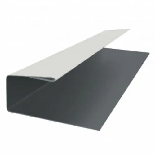 Планка J-профиль металлический Grand Line RAL 9003 Белый 3000х0,45 мм - купить в интернет-магазине Diopt.ru Планка J-профиль металлический Grand Line RAL 9003 Белый 3000х0,45 мм - купить в интернет-магазине Diopt.ru