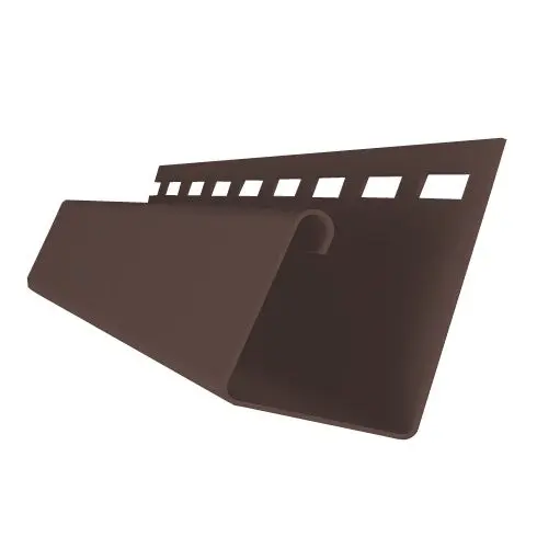 Планка J-профиль для фасадных панелей Grand Line Я-Фасад Темный дуб 3000 мм - купить в интернет-магазине Diopt.ru Планка J-профиль для фасадных панелей Grand Line Я-Фасад Темный дуб 3000 мм - купить в интернет-магазине Diopt.ru