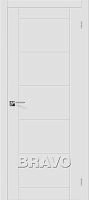 Межкомнатная эмалированная дверь Граффити-4 белый