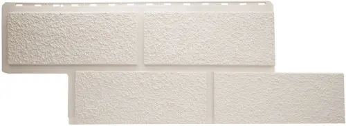 Фасадная панель Альта-Профиль Неаполь Эко Белый 1000х430 мм - купить в интернет-магазине Diopt.ru