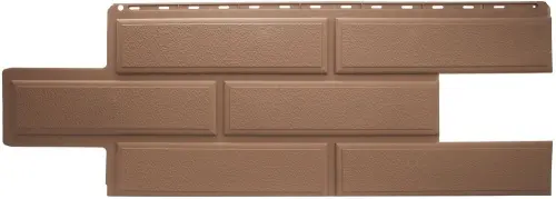 Фасадная панель Альта-Профиль Венеция Эко Терракотовый 1000х420 мм - купить в интернет-магазине Diopt.ru