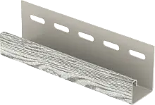 J-профиль  Хокла Винтаж Пепел