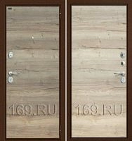 Входная дверь GROFF Т3-300 Tobacco Oak/Natural Oak