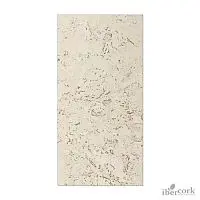 Пробковое настенное покрытие в пластинах IberCork Авила бланко 