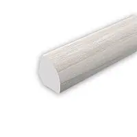 Угол внутренний округлый 10х10мм 2,7м "Идеал", Клен белый