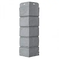 Угол наружный Grand Line Состаренный кирпич Classic Серый 390х120х120 мм