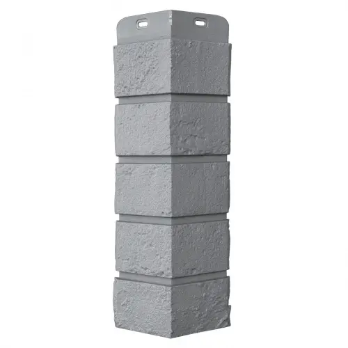 Угол наружный Grand Line Состаренный кирпич Classic Серый 390х120х120 мм - купить в интернет-магазине Diopt.ru