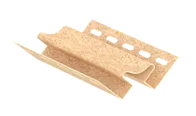 Угол внутренний (Ю-пласт) Кирпич Песочный