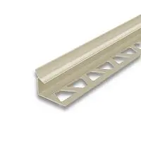 Раскладка внутренняя для плитки 10 мм 2,5м "Идеал", Бежевый