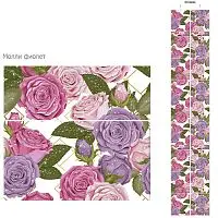 Стеновая панель ПВХ Кронапласт Unique Молли фиолет  2700х250 мм