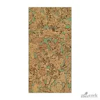 Пробковое настенное покрытие в пластинах EasyCork Кориа Лима
