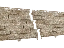 Фасадная панель Кварцит Светло-бежевый