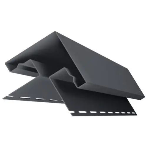 Угол наружный для фасадных панелей Grand Line Я-Фасад Графит 3000х75х75 мм - купить в интернет-магазине Diopt.ru