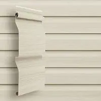 Сайдинг виниловый Grand Line Tundra D4,4 Корабельный брус Береза 3600х224 мм