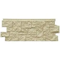 Фасадная панель Grand Line Дикий камень Classic Бежевый 978х388 мм