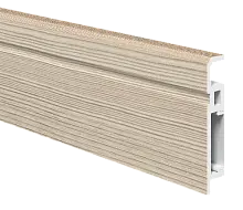 Плинтус ПВХ FA 015_Лиственница крем