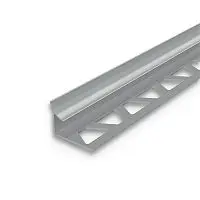 Раскладка внутренняя для плитки 8мм 2,5м "Идеал", Серый