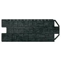 Фасадная панель Альта-Профиль Гранд Каньон Эко Графит 1040х420 мм