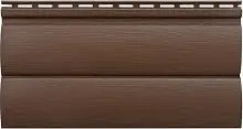 Сайдинг Альта-Профиль Blockhouse BH-03 Орех темный 3000х222 мм