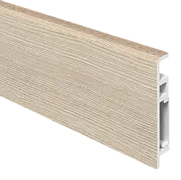 Плинтус ПВХ FC015 Лиственница крем