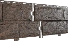 Фасадная панель Камень Жженый 