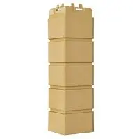 Угол наружный Grand Line Клинкерный кирпич Classic Песочный 390х120х120 мм