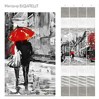 Стеновая панель ПВХ Кронапласт Unique Милана Будапешт 2700х250 мм