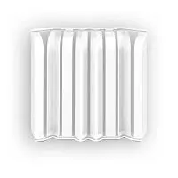 Накладки для плинтуса округлого 80мм "Идеал Дюра" (набор из 8 эл. во флоупаке)