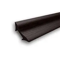 Угол внутренний - галтель 22х22мм 2,7м "Идеал", Венге черный