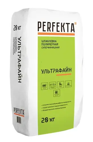 Шпаклевка Perfekta суперфинишная Ультрафайн 20 кг