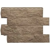 Фасадная панель Альта-Профиль Туф Эко Бежевый 680х560 мм