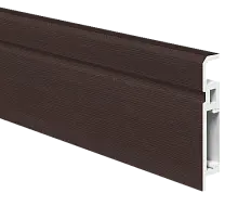 Плинтус ПВХ FA 014_Лиственница темная