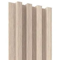 Панель реечная Legno Дуб светлый рифленый