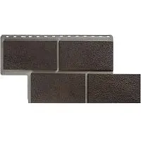 Фасадная панель Альта-Профиль Камень Неаполитанский Коричневый 1000х430 мм