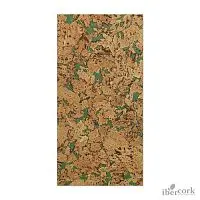 Пробковое настенное покрытие в пластинах IberCork Лерида верде