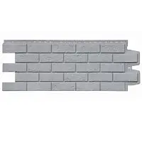 Фасадная панель Grand Line Состаренный кирпич Classic Серый 995х390 мм
