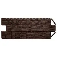 Фасадная панель Альта-Профиль Гранд Каньон Эко Коричневый 1040х420 мм