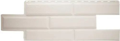 Фасадная панель Альта-Профиль Венеция Эко Белый 1000х420 мм - купить в интернет-магазине Diopt.ru