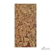 Пробковое настенное покрытие в пластинах EasyCork Кориа Рохо
