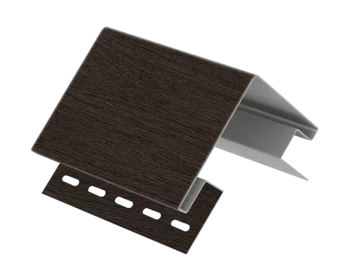 Наружный угол Тимберблок Рейка фасадная Орех темный - купить в интернет-магазине Diopt.ru