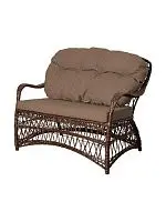 Диван Прованс с подушкой, коричневый