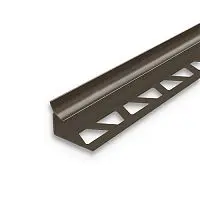 Раскладка внутренняя для плитки 8мм 2,5м "Идеал", Коричневый