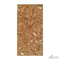 Пробковое настенное покрытие в пластинах IberCork Лерида Бланко