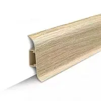 Плинтус напольный с центральной планкой 70мм 2,2м "Идеал Классик", 213 Дуб северный