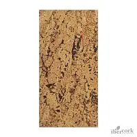 Пробковое настенное покрытие в пластинах IberCork Малага Маррон