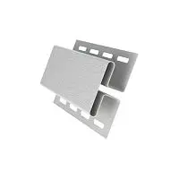 H-профиль соединительный Grand Line Белый 3050 мм