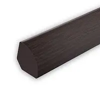 Угол внутренний округлый 14х14мм 2,7м "Идеал", Венге черный