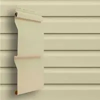 Сайдинг виниловый Grand Line Standart D4,4 Корабельная доска XL Слоновая кость 3600х224 мм