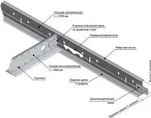 Подвесная система Т-24 Албес "Эконом"
